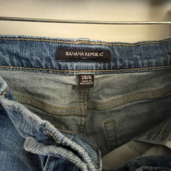 Banana Republic Blue Jean Shorts with Rolled Hems - Picture 3 of 4